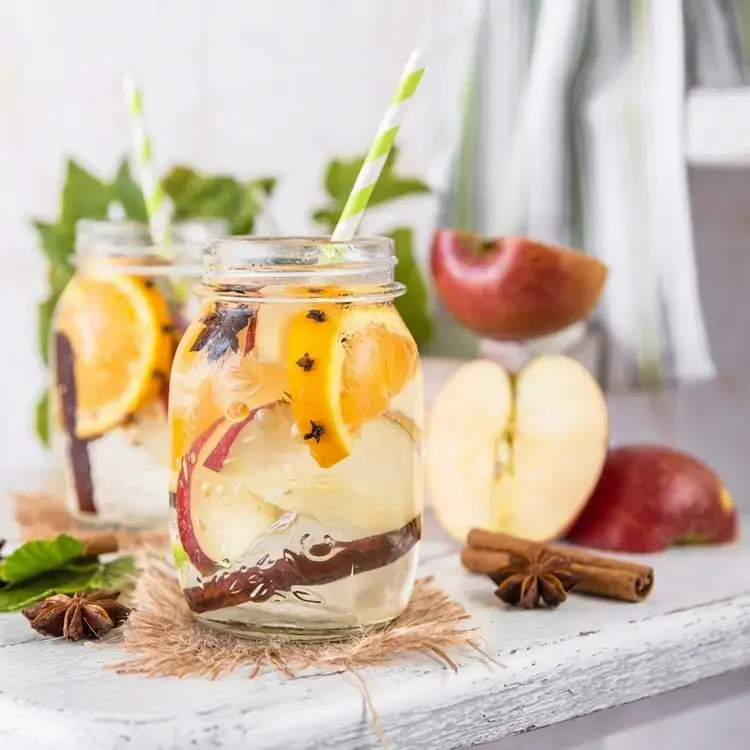 35 Fruit-Infused Water Recipes for Healthy, Sugar-Free Hydration 29 35 Fruit-Infused Water Recipes, Spiced Apple and Orange
