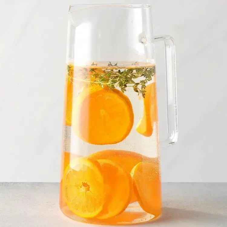 35 Fruit-Infused Water Recipes for Healthy, Sugar-Free Hydration 15 35 Fruit-Infused Water Recipes, Tangerine Thyme