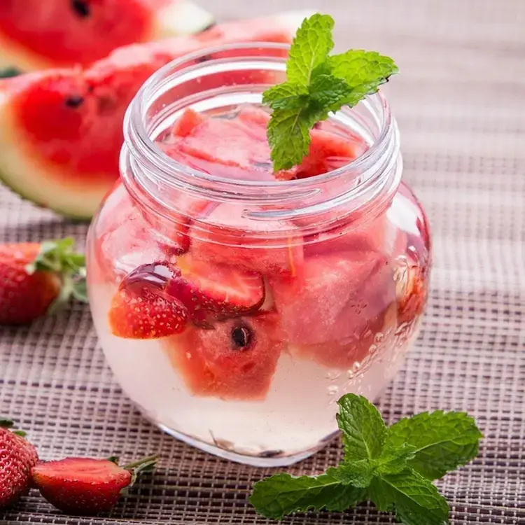 35 Fruit-Infused Water Recipes for Healthy, Sugar-Free Hydration 27 35 Fruit-Infused Water Recipes, Watermelon Strawberry