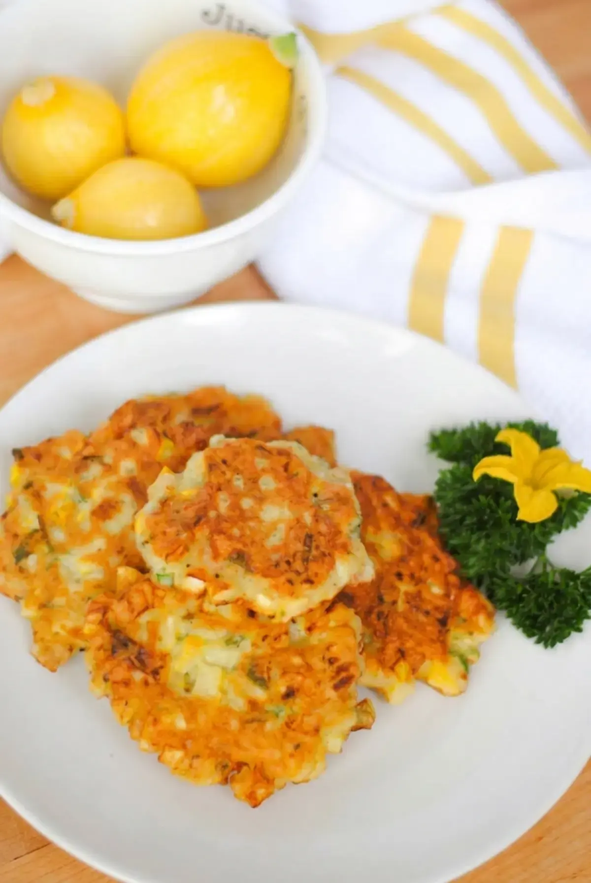8 Yellow Squash Patties, Yellow Squash Patties