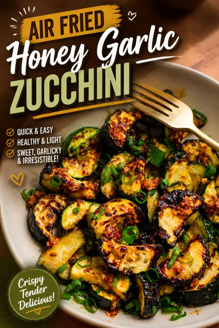 Air Fried Honey Garlic Zucchini: A Quick Sweet and Savory Side Dish 12 Air Fried Honey Garlic Zucchini