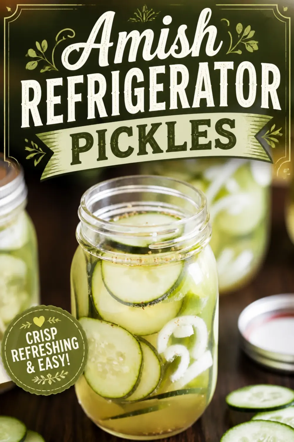 Amish Refrigerator Pickles