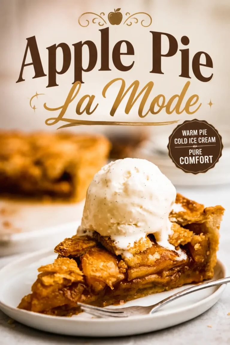 Apple Pie La Mode