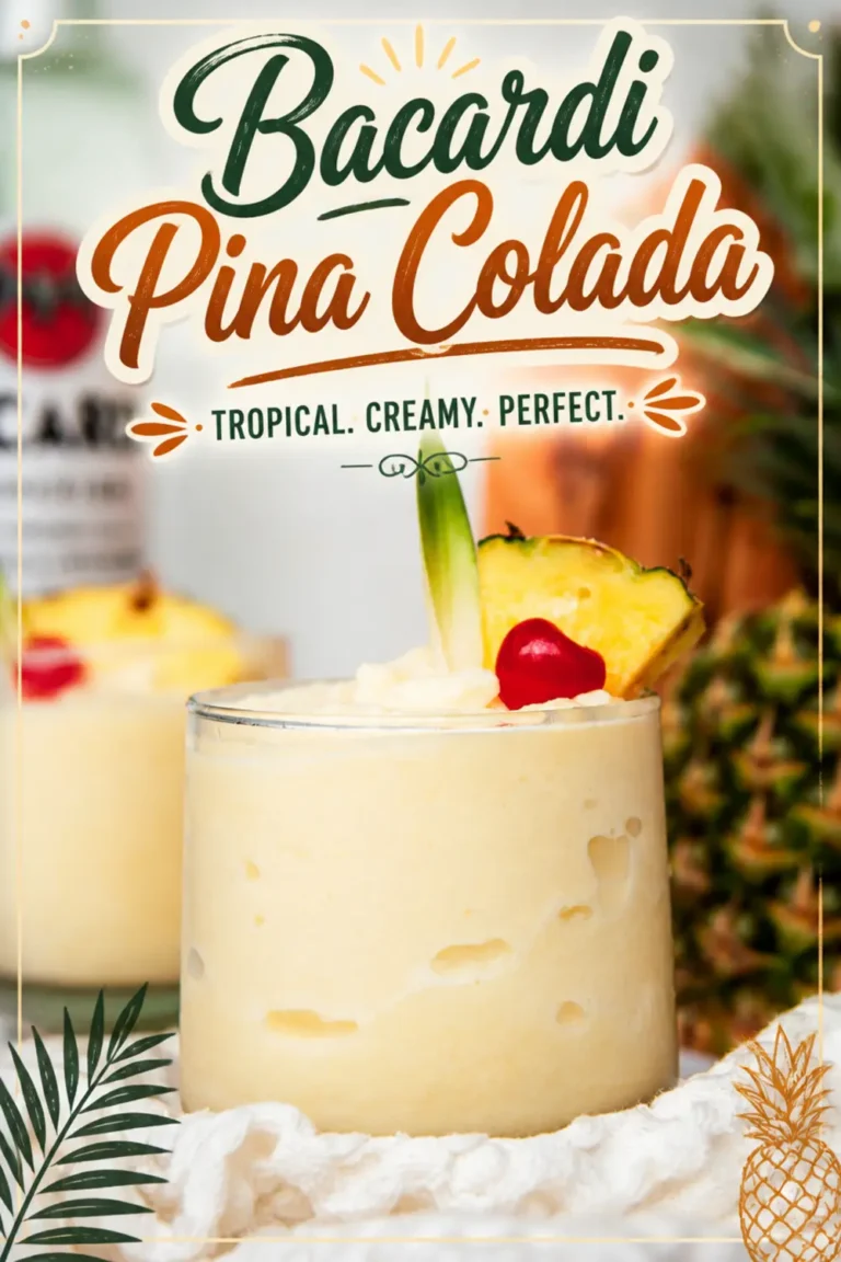 Bacardi Pina Colada Recipe for a Light and Creamy Tropical Drink 16 Bacardi Pina Colada