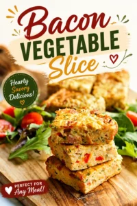Bacon Vegetable Slice