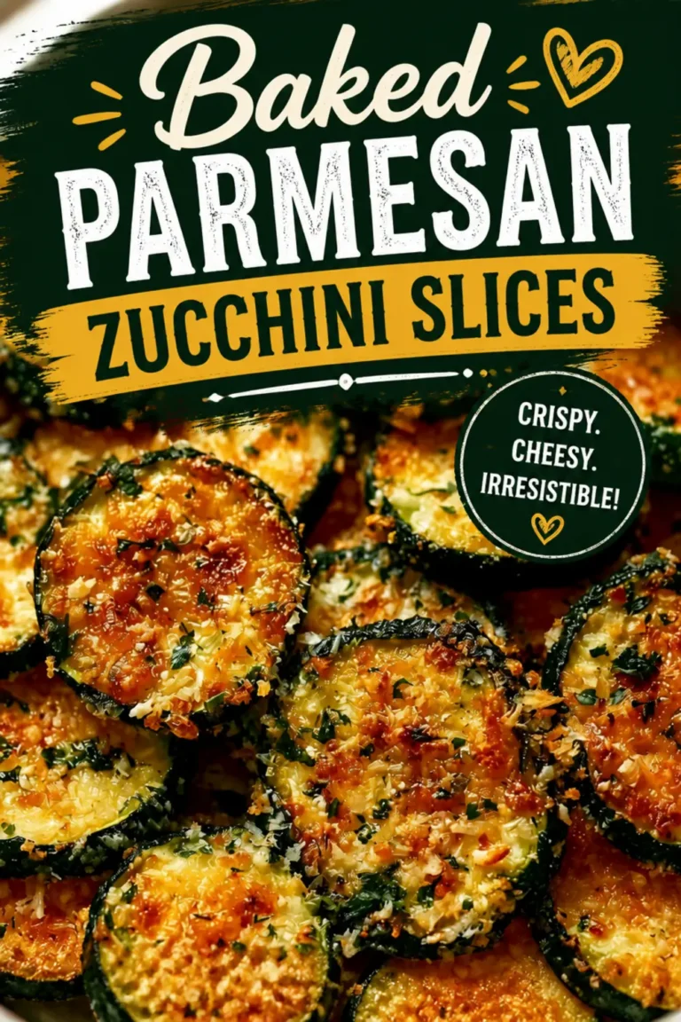 Baked Parmesan Zucchini Slices