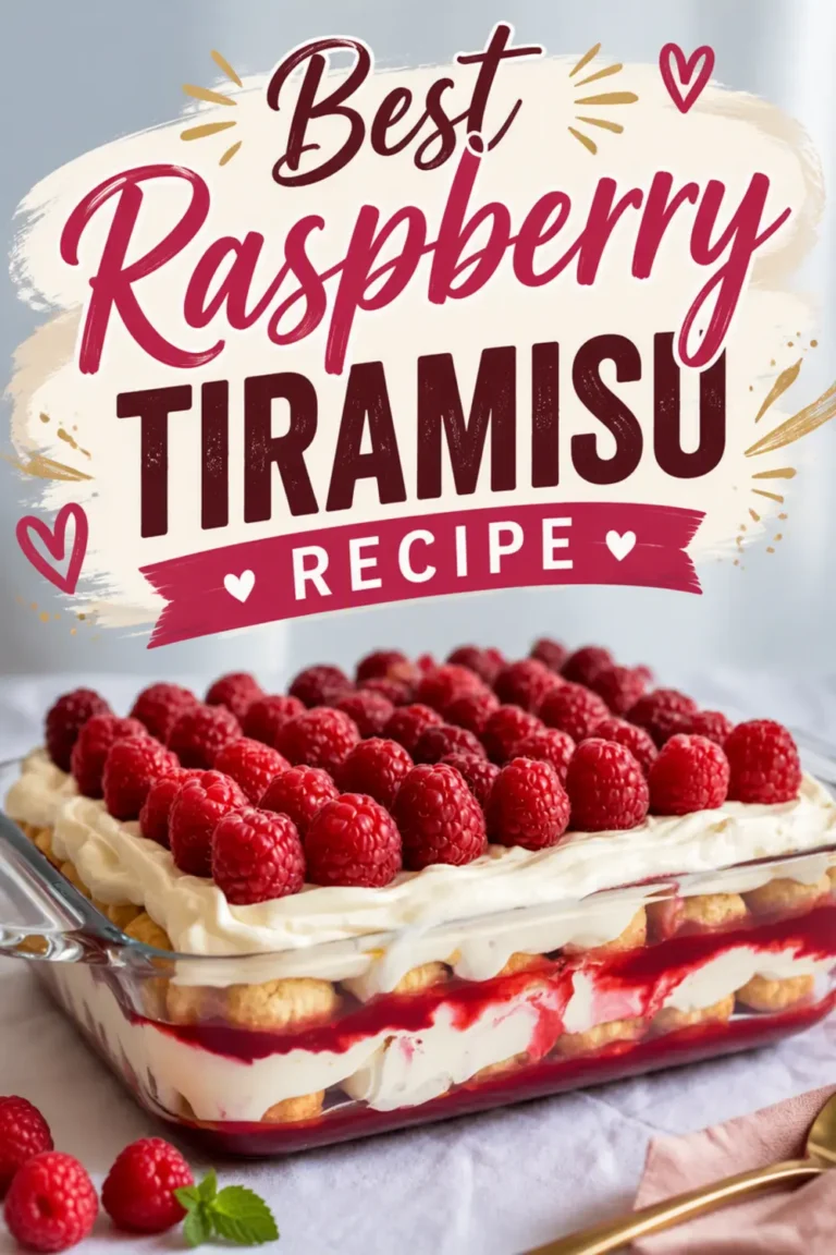 Best Raspberry Tiramisu Recipe: Creamy No Bake Summer Dessert 8 Best Raspberry Tiramisu Recipe