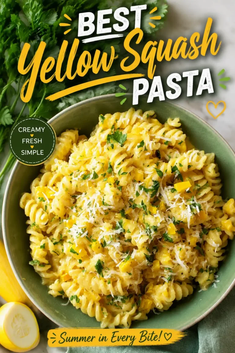 Best Yellow Squash Pasta