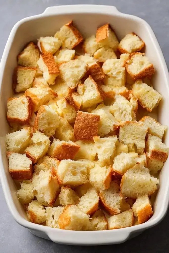 Bread Pudding Recipe With Vanilla Caramel Sauce, Ingredient Notes and Details