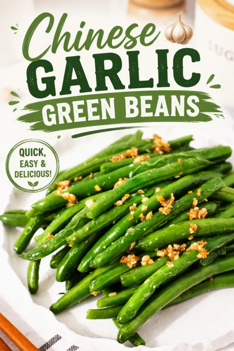 Chinese Garlic Green Beans