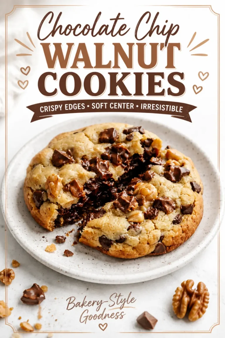 Chocolate Chip Walnut Cookies