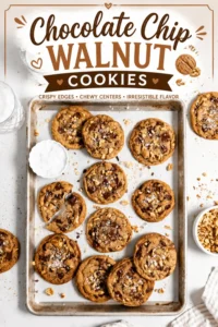 Chocolate Chip Walnut Cookies