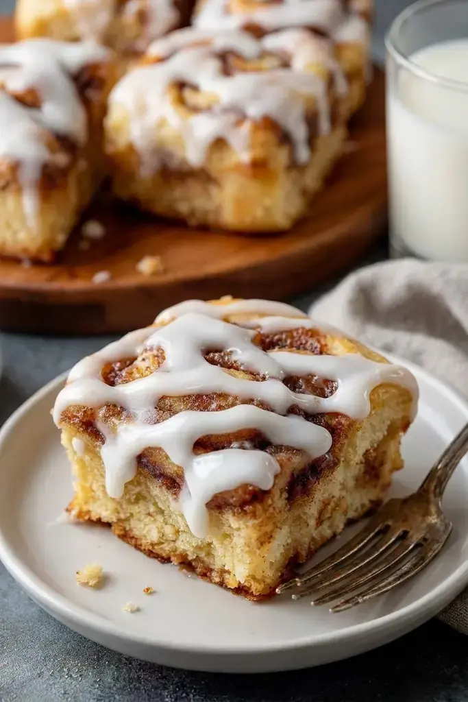 Cinnabon Cinnamon Roll Cake, Step by Step Instructions