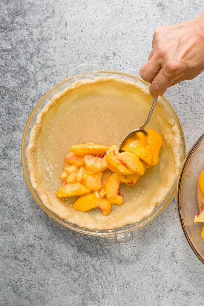 Classic Peach Crumble Pie, How to Make Peach Crumble Pie