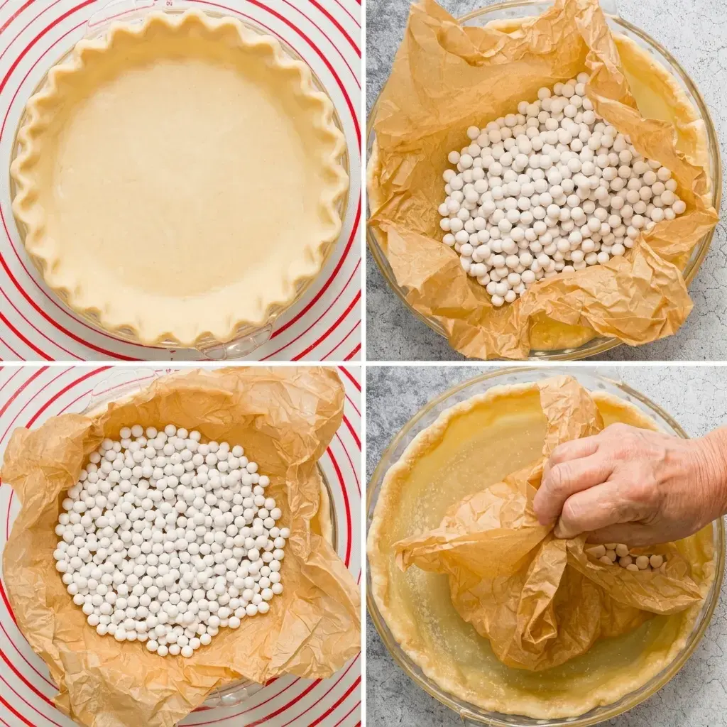 Classic Peach Crumble Pie, Pie Crust