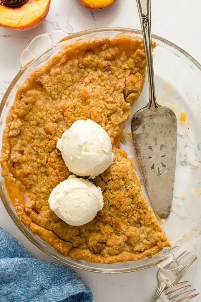 Classic Peach Crumble Pie, What Is Classic Peach Crumble Pie