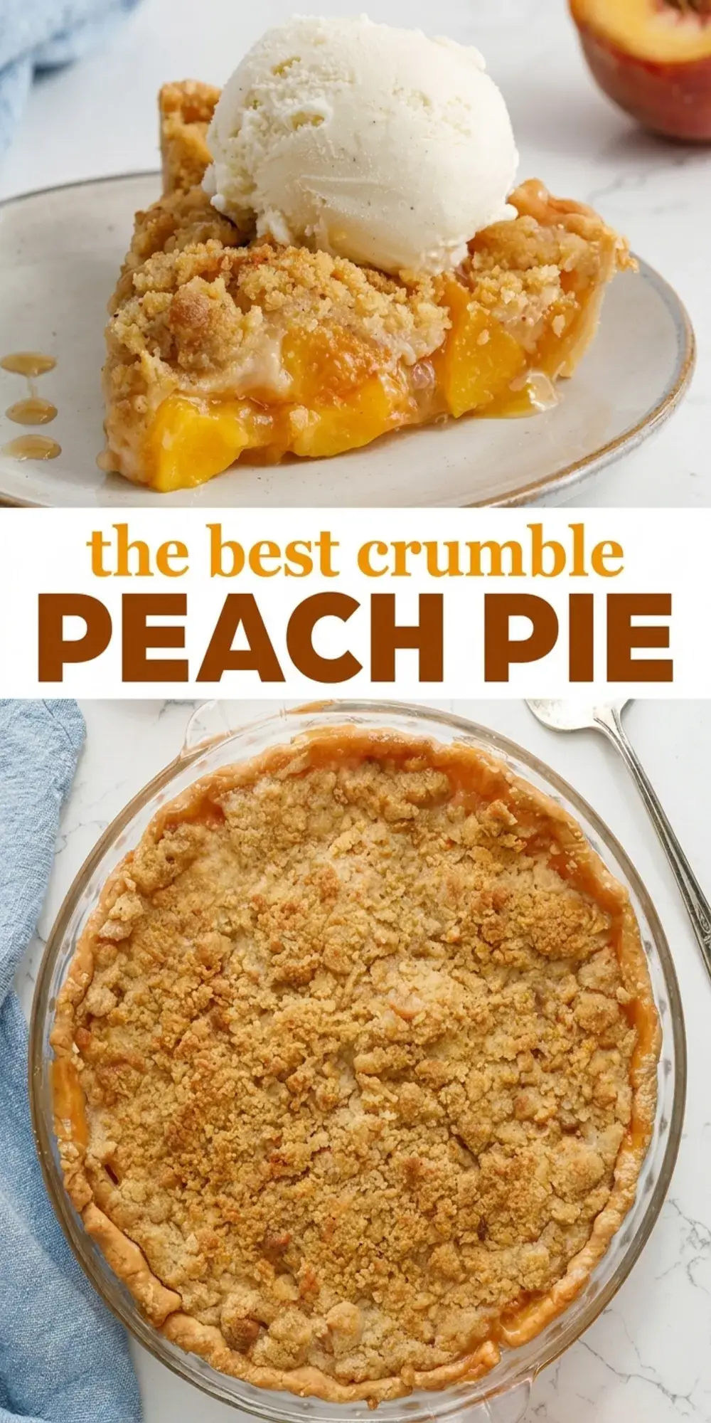 Classic Peach Crumble Pie, What Is Classic Peach Crumble Pie