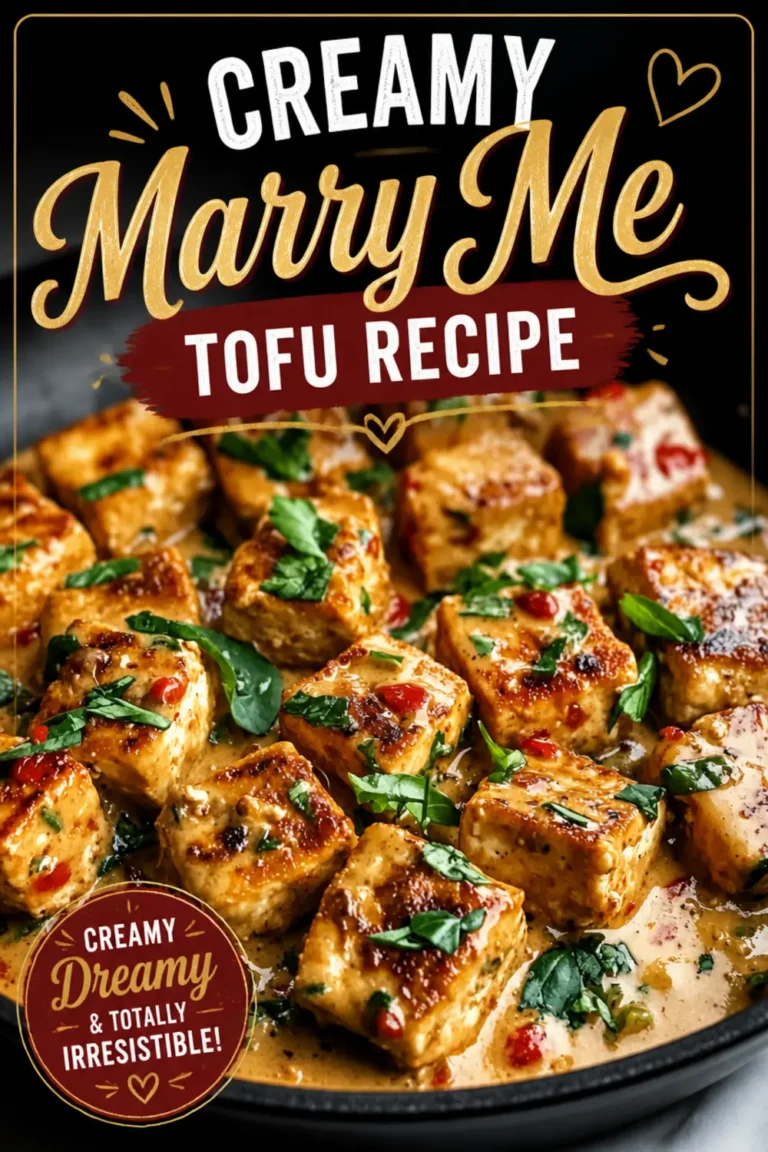 Creamy Marry Me Tofu Recipe