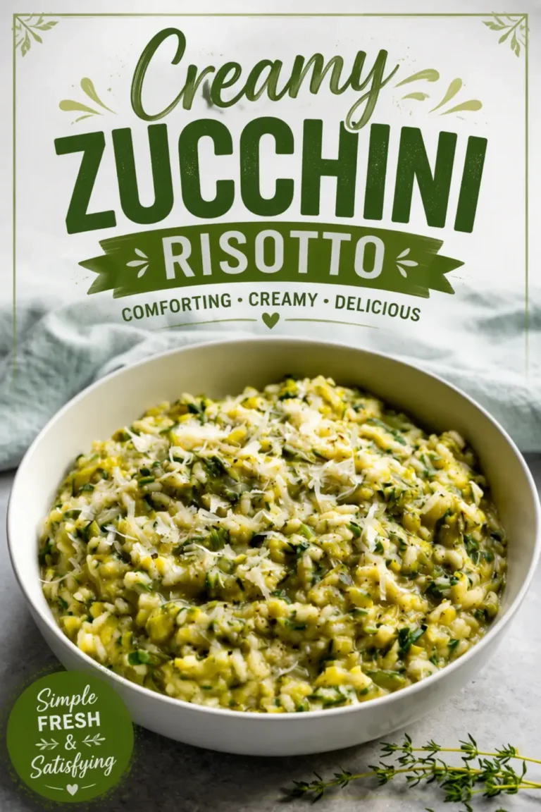 Creamy Zucchini Risotto