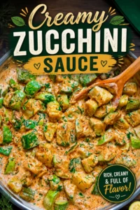 Creamy Zucchini Sauce