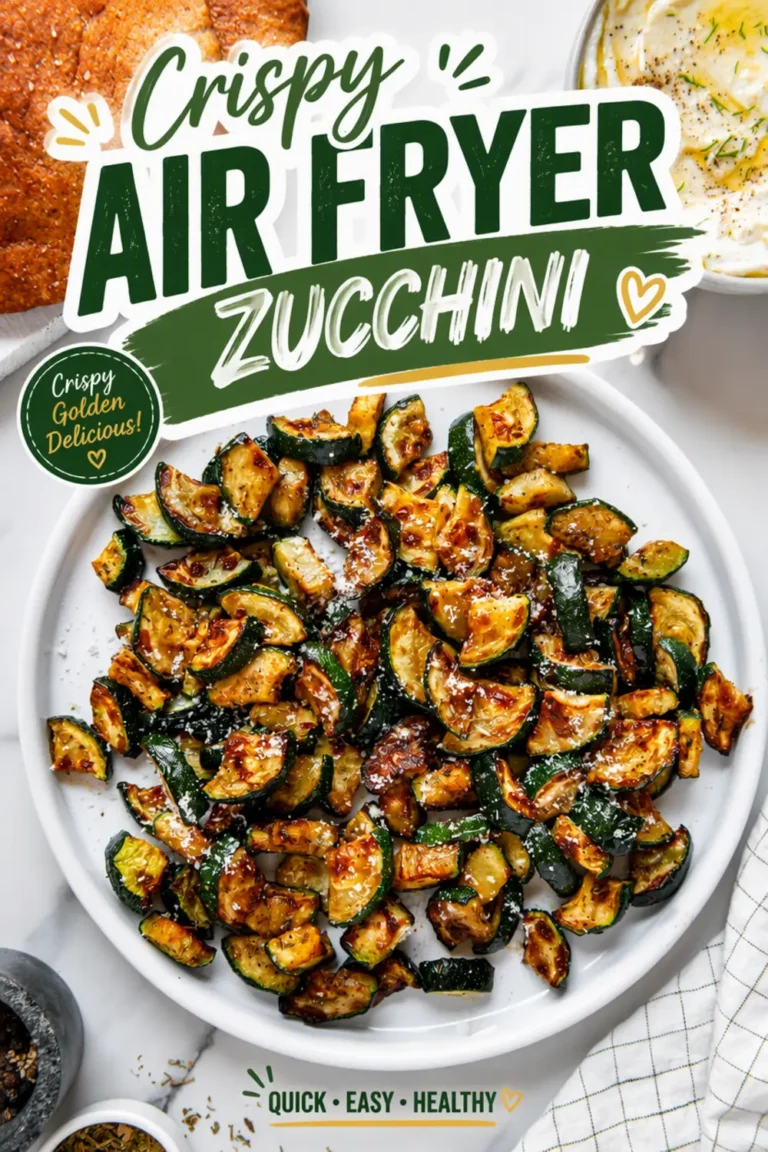 Crispy Air Fryer Zucchini