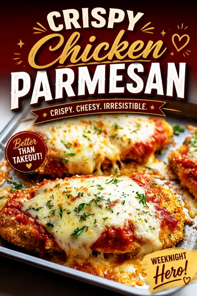 Crispy Chicken Parmesan