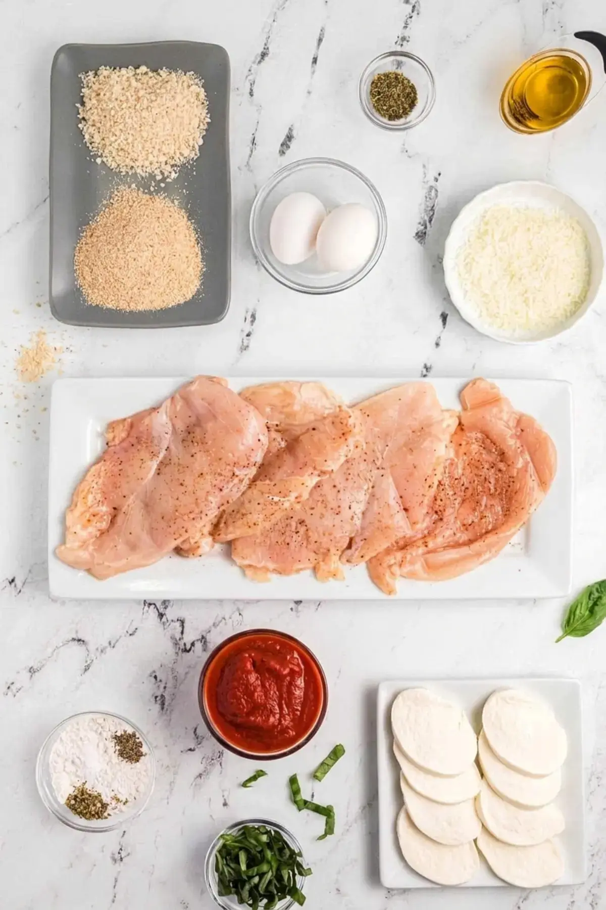 Easy Skillet Chicken Parmesan Giveaway, Ingredients