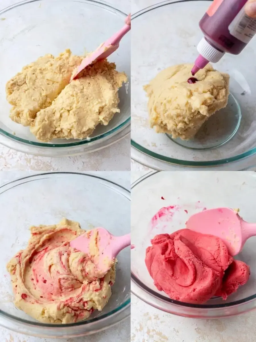 Flower Cookies, Step 2: Scooping the Dough and Creating the Flowers