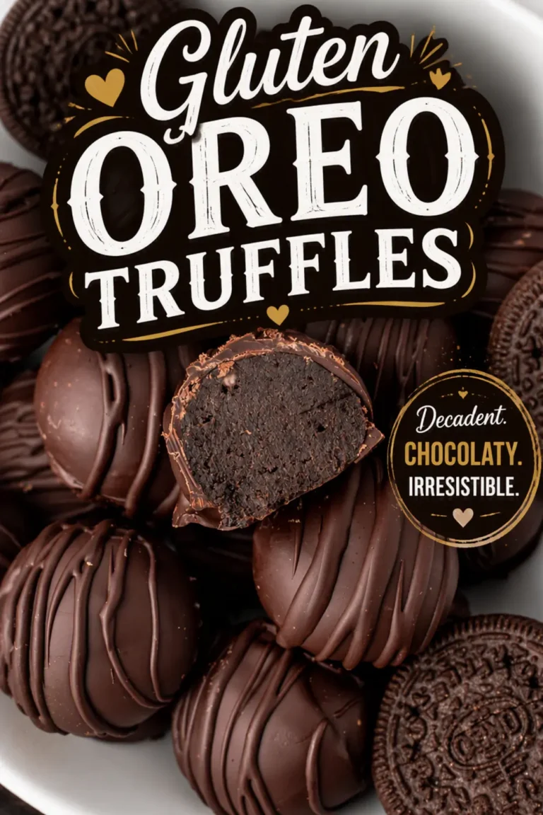Gluten Oreo Truffles