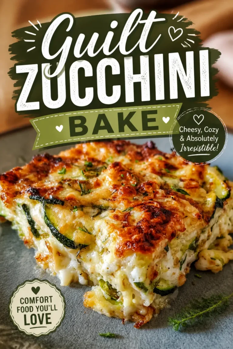 Guilt Zucchini Bake