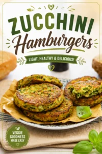 Hamburger Di Zucchine