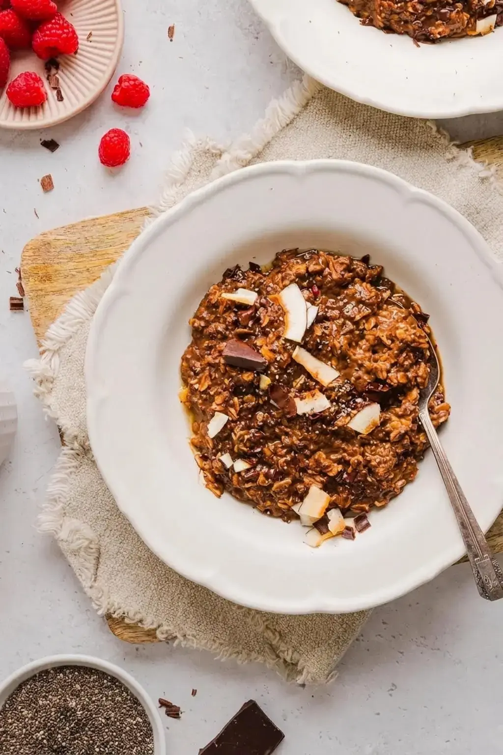 Healthy High-Fibre Chocolate Oatmeal, 10g of Filling Fibre per Serving