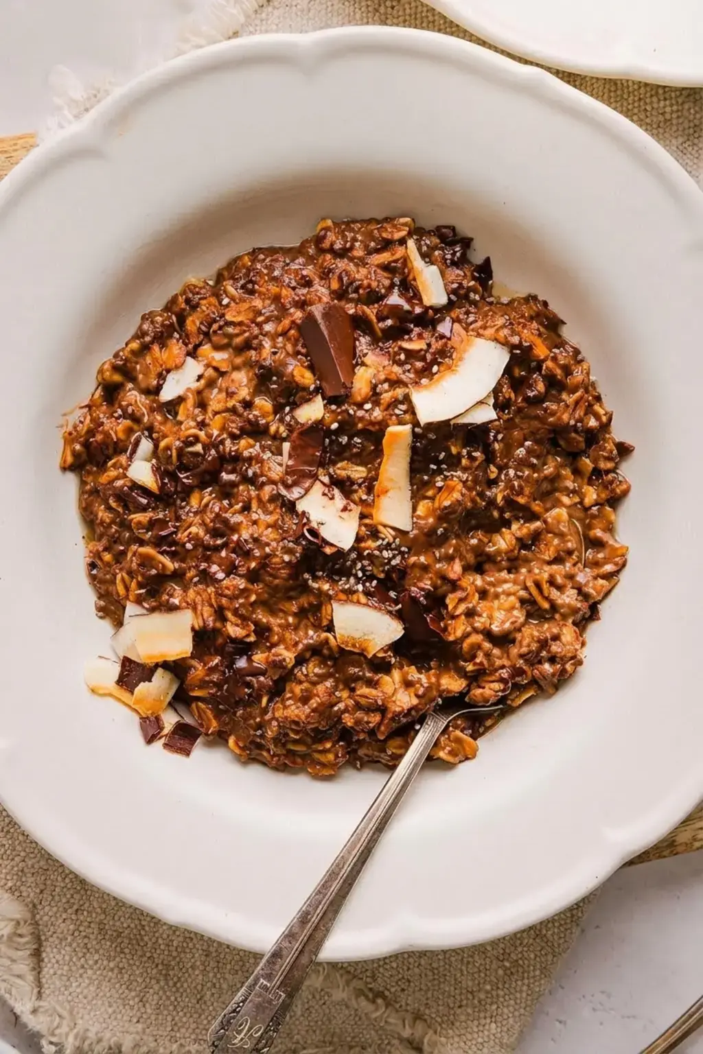 Healthy High-Fibre Chocolate Oatmeal, Healthy High Fibre Chocolate Oatmeal