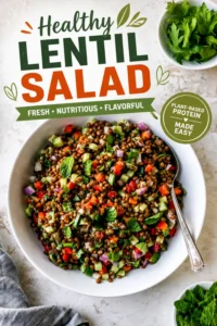 Healthy Lentil Salad