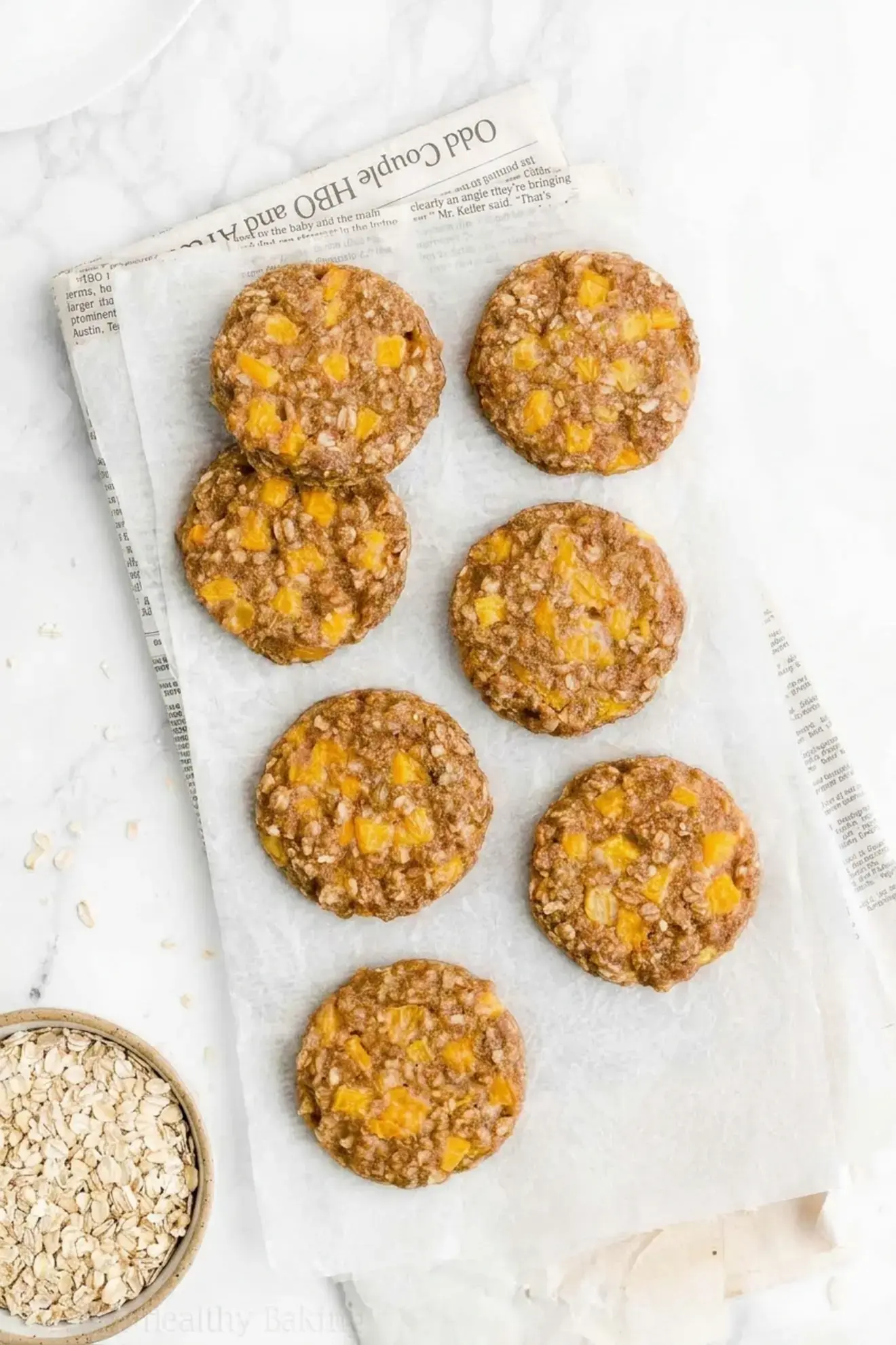 Healthy Peach Oatmeal Breakfast Cookies, How to Make Healthy Peach Oatmeal Breakfast Cookies