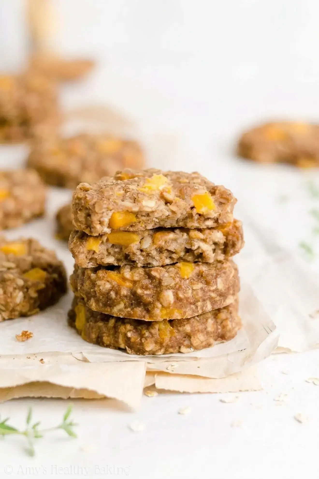 Healthy Peach Oatmeal Breakfast Cookies, How to Make Healthy Peach Oatmeal Breakfast Cookies