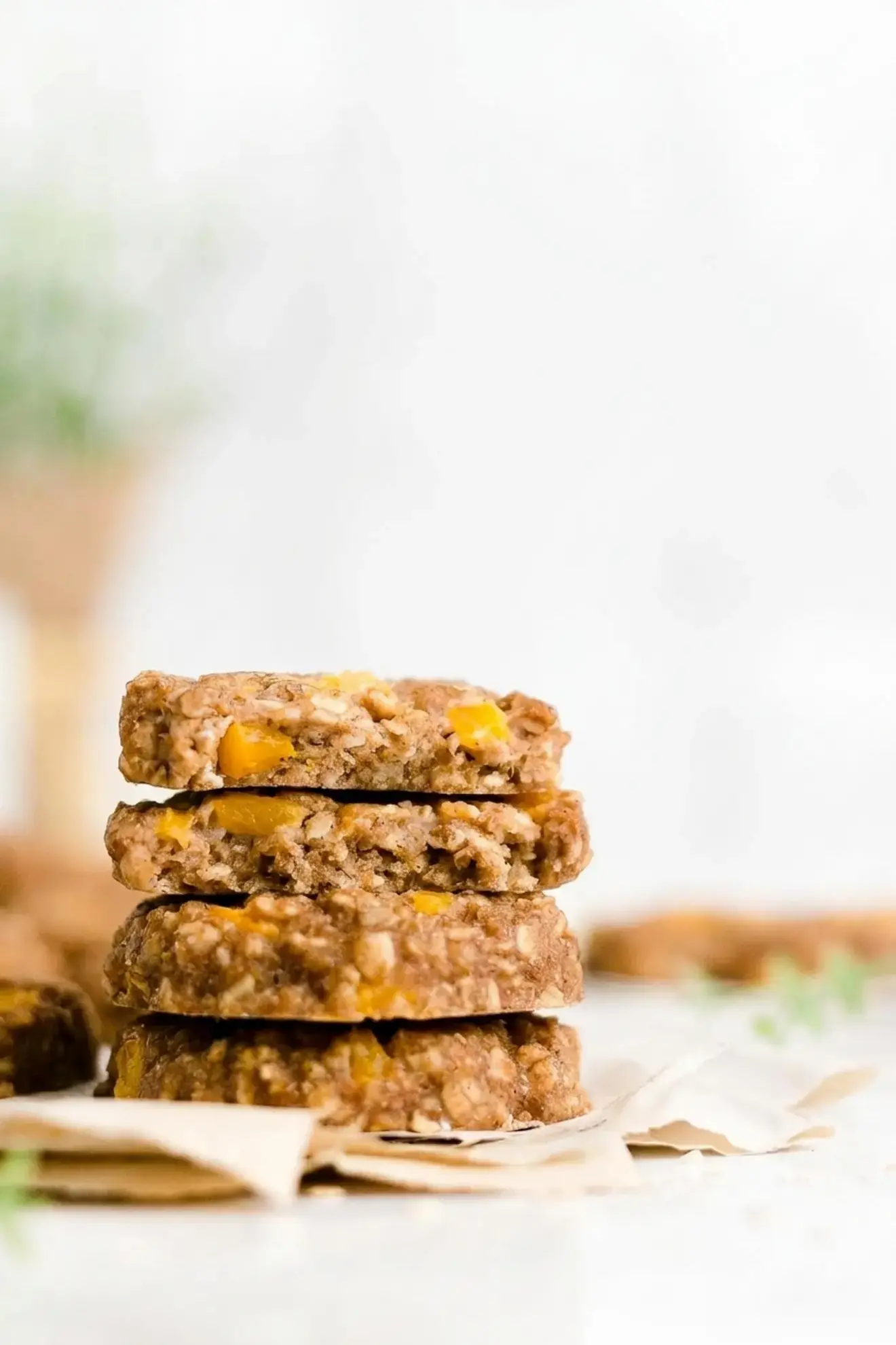 Healthy Peach Oatmeal Breakfast Cookies, Ingredients for Healthy Peach Oatmeal Breakfast Cookies