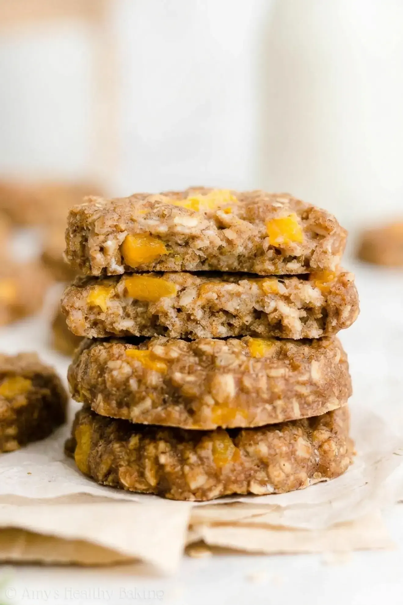 Healthy Peach Oatmeal Breakfast Cookies, What Are Healthy Peach Oatmeal Breakfast Cookies