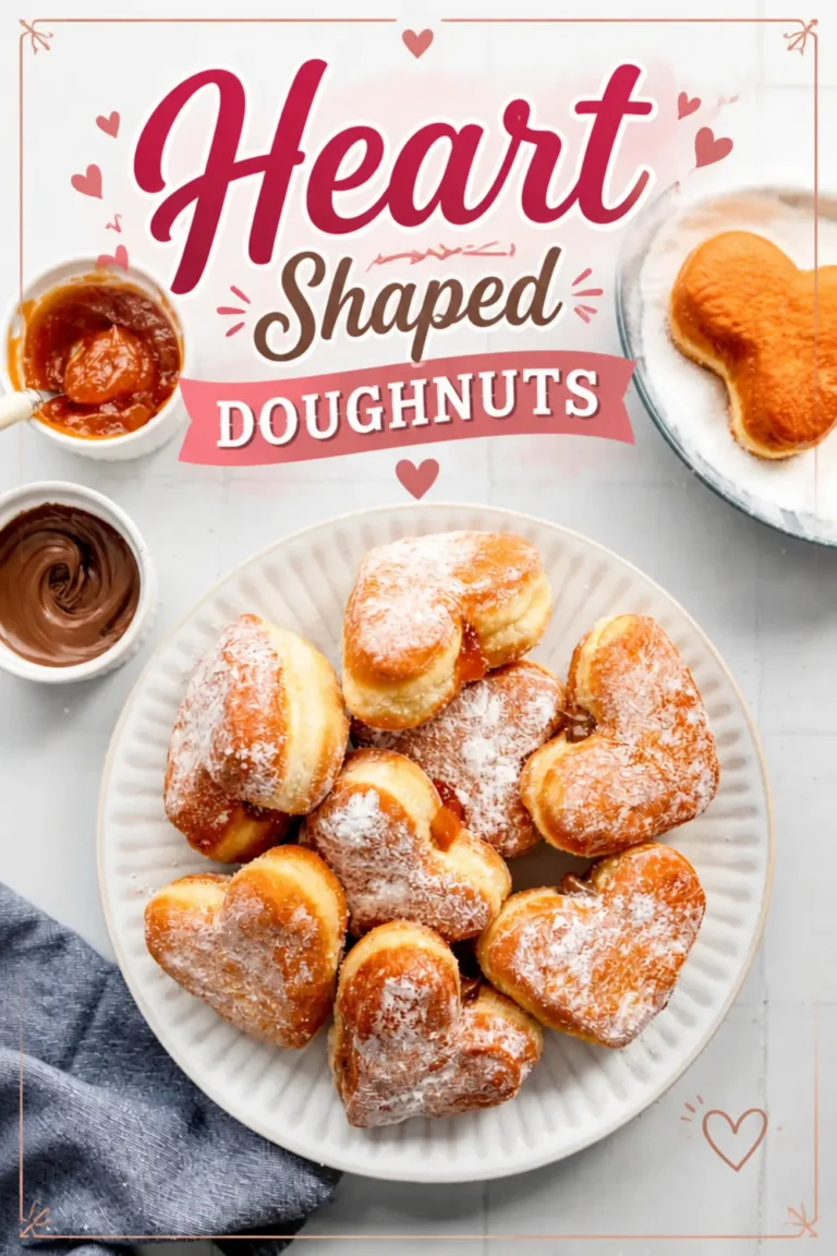 Heart Shaped Doughnuts