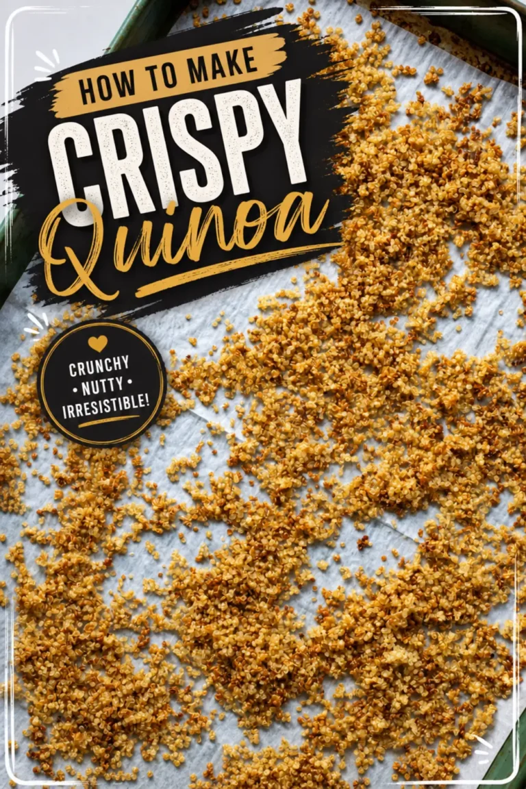 How To Make Crispy Quinoa