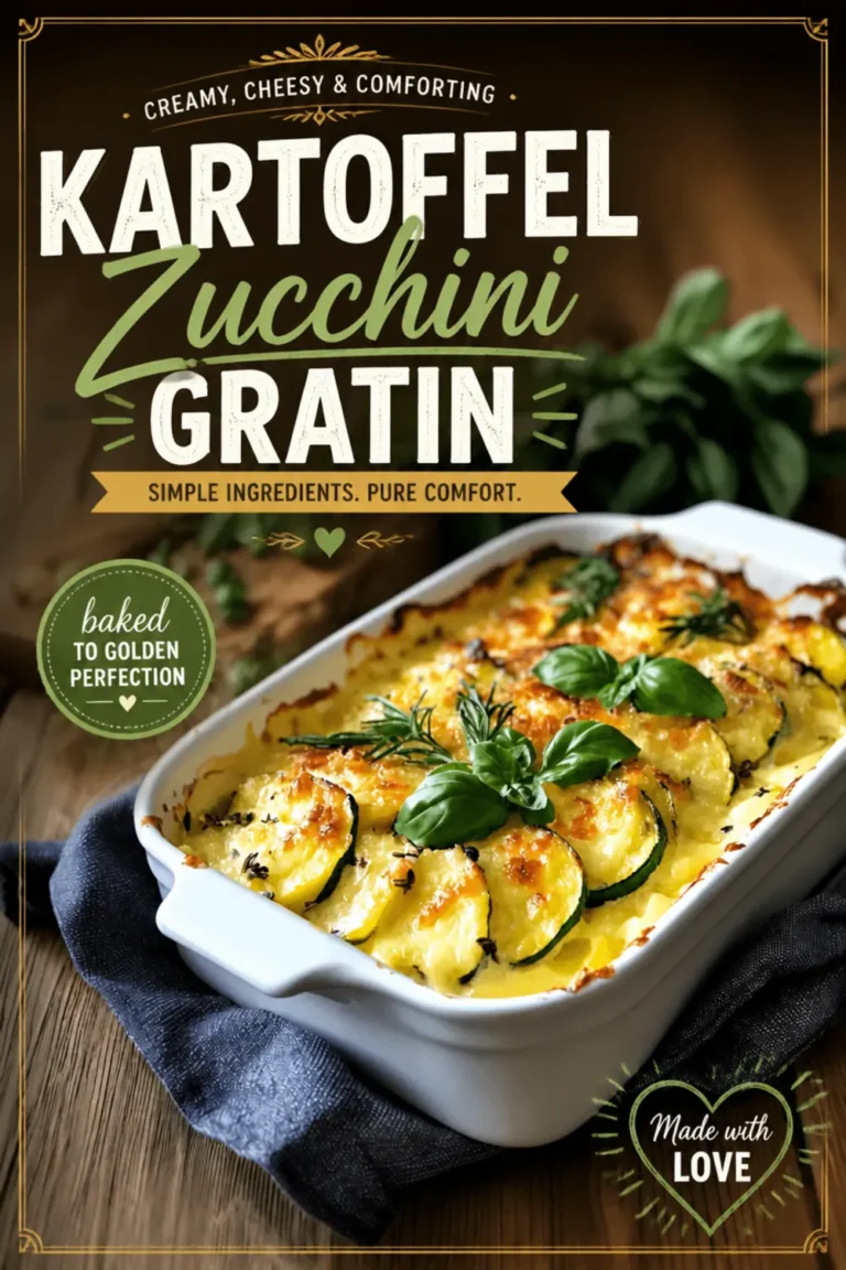 Kartoffel Zucchini Gratin