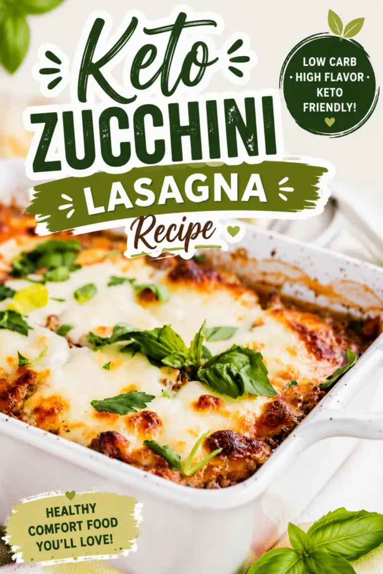 Keto Zucchini Lasagna Recipe That’s Not Watery 6 Keto Zucchini Lasagna Recipe