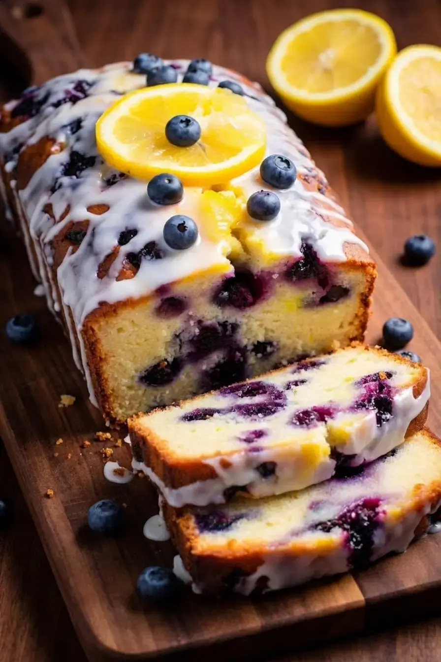 Lemon Blueberry Yogurt Loaf, Ingredients