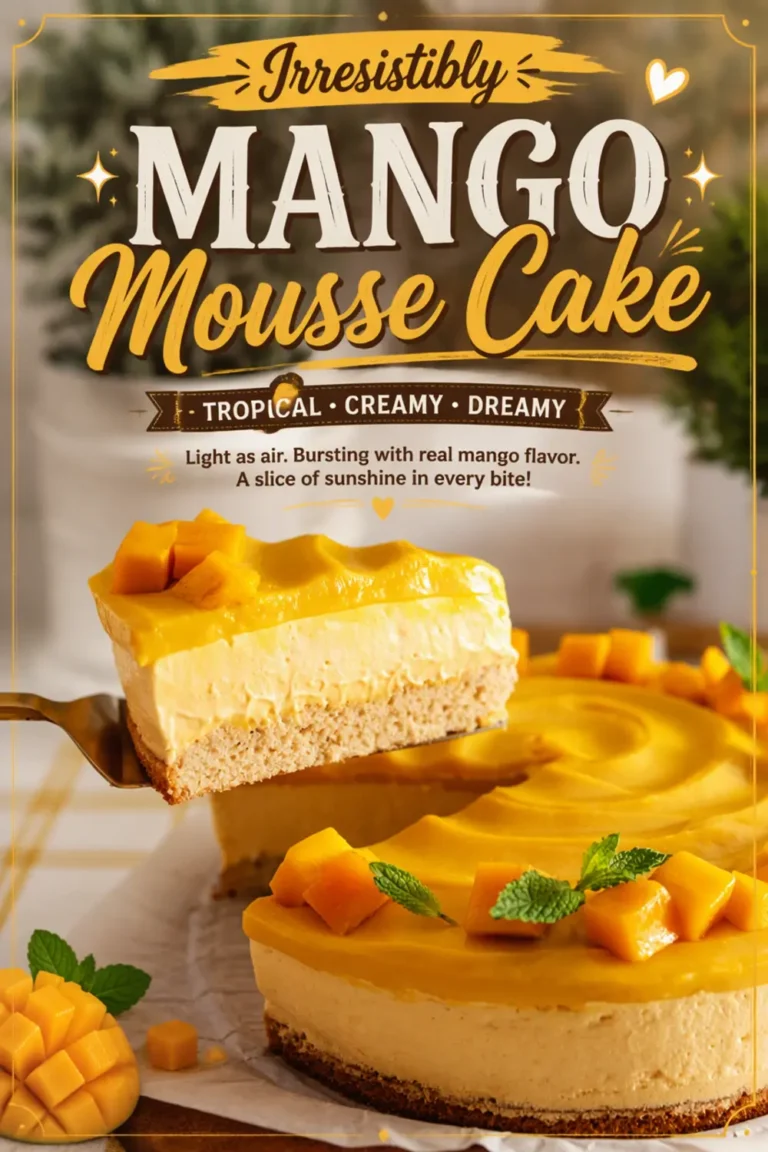 Mango Mousse Cake