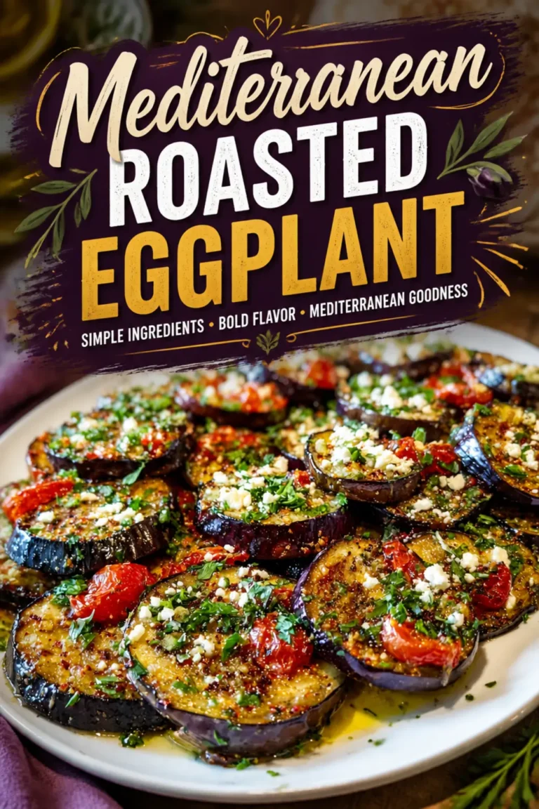 Mediterranean Roasted Eggplant