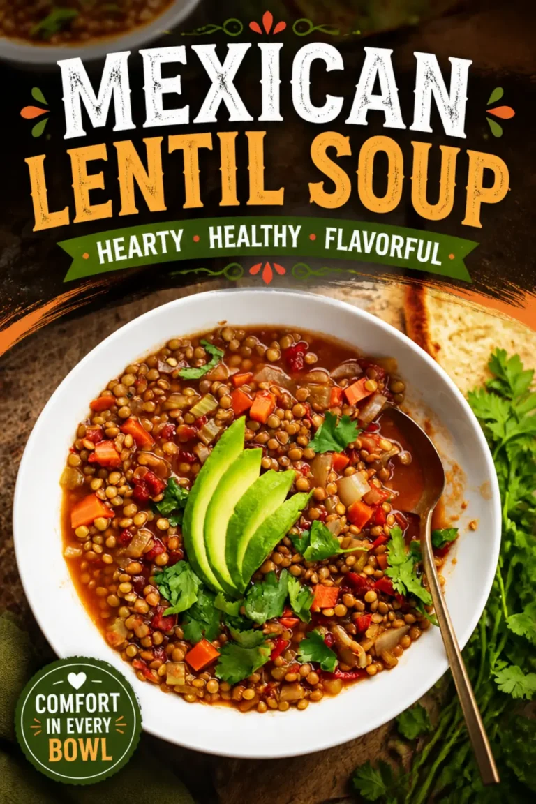 Mexican Lentil Soup