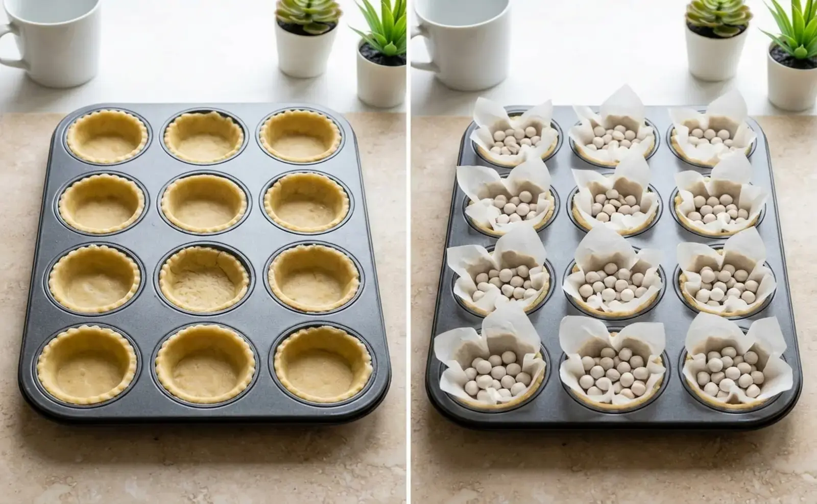 Mini Chocolate Tarts, How to Make Mini Chocolate Tarts