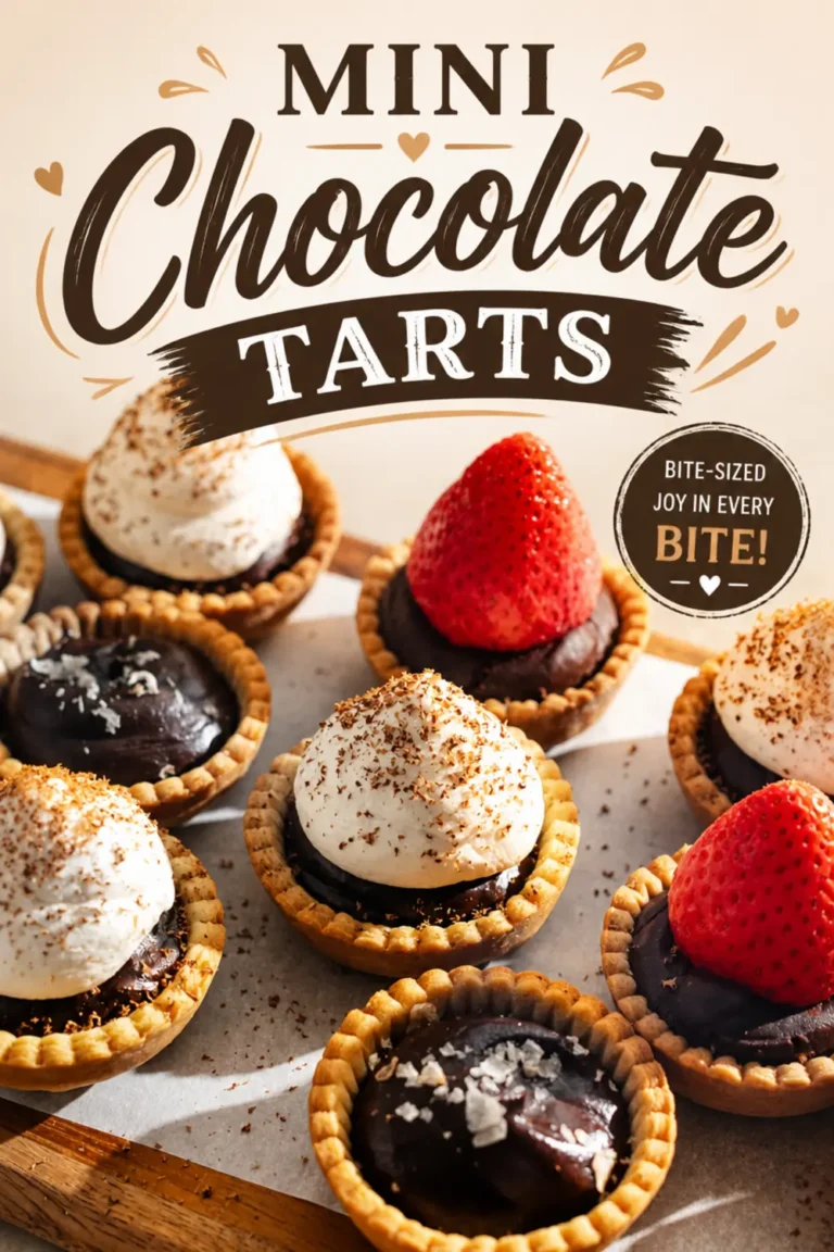Mini Chocolate Tarts