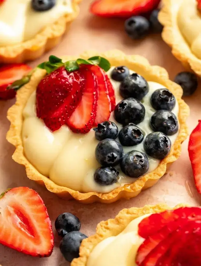 Mini Fruit Tarts, What Are Mini Fruit Tarts With Pastry Cream