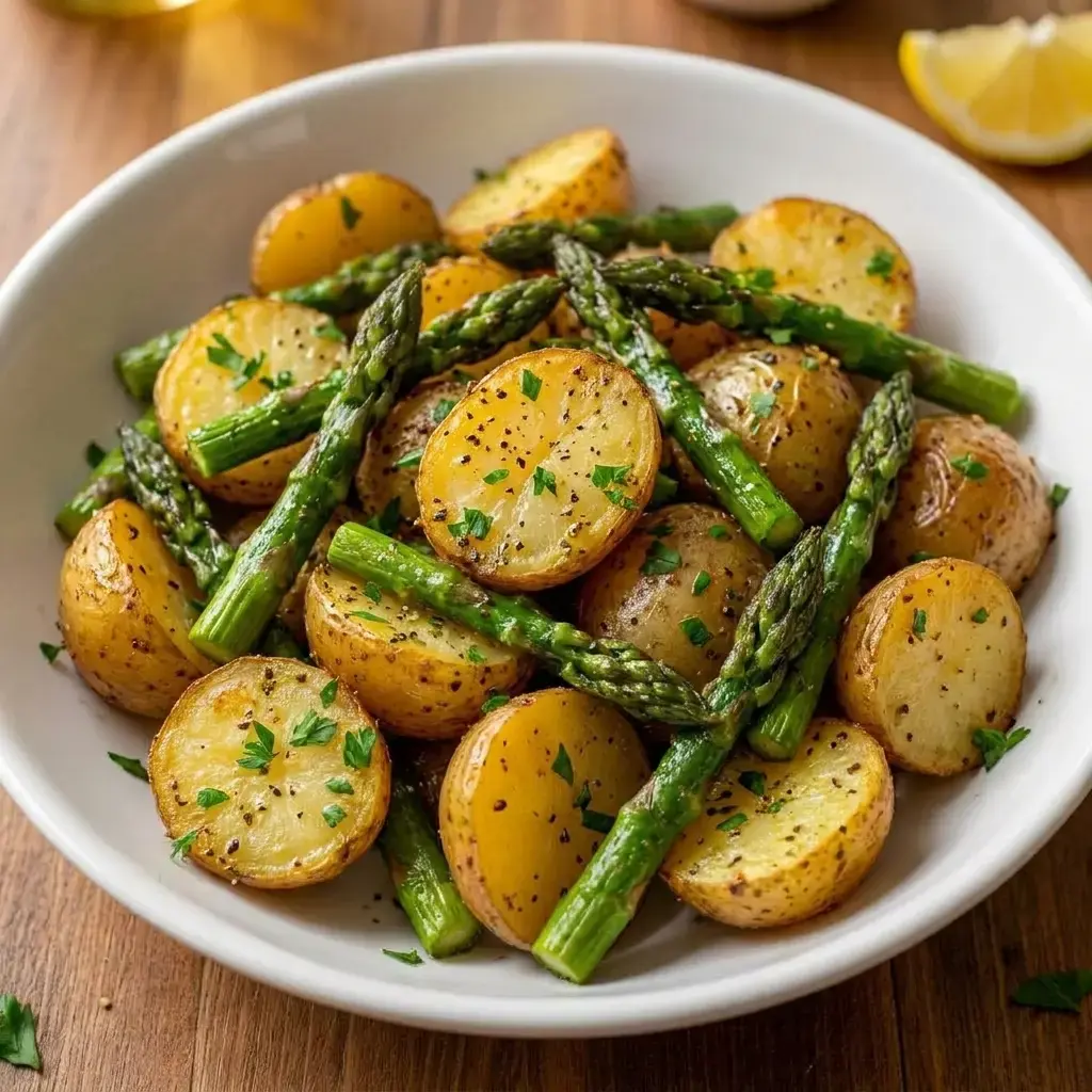 One Pan Garlic Potatoes Asparagus For Effortless Flavor, What Is One Pan Garlic Potatoes & Asparagus
